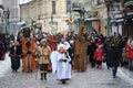 Three kings parades in Kaunas, Lithuania Royalty Free Stock Photo